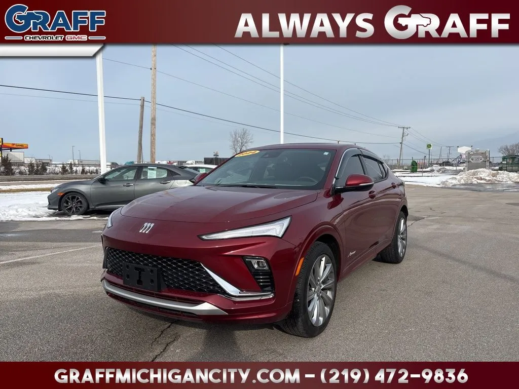 Red 2024 Buick Envista Avenir for sale in Michigan City, IN