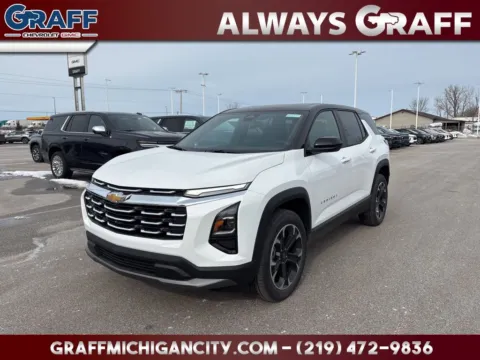 White 2026 Chevrolet Equinox LT for sale in Michigan City, IN