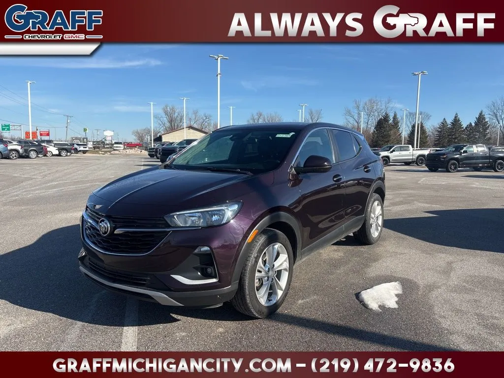 Black 2021 Buick Encore GX Preferred for sale in Michigan City, IN