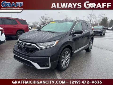 Black 2022 Honda CR-V Touring for sale in Michigan City, IN