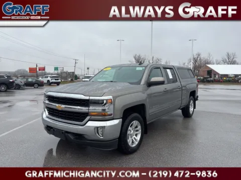 Gray 2017 Chevrolet Silverado 1500 LT for sale in Michigan City, IN