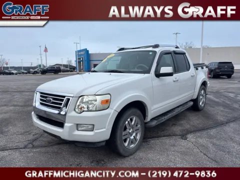 Black 2010 Ford Explorer Sport Trac Limited for sale in Michigan City, IN