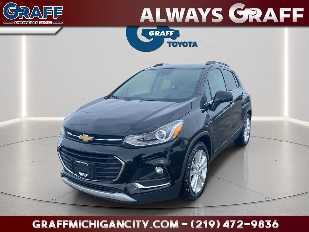 Black 2018 Chevrolet Trax Premier for sale in Michigan City, IN