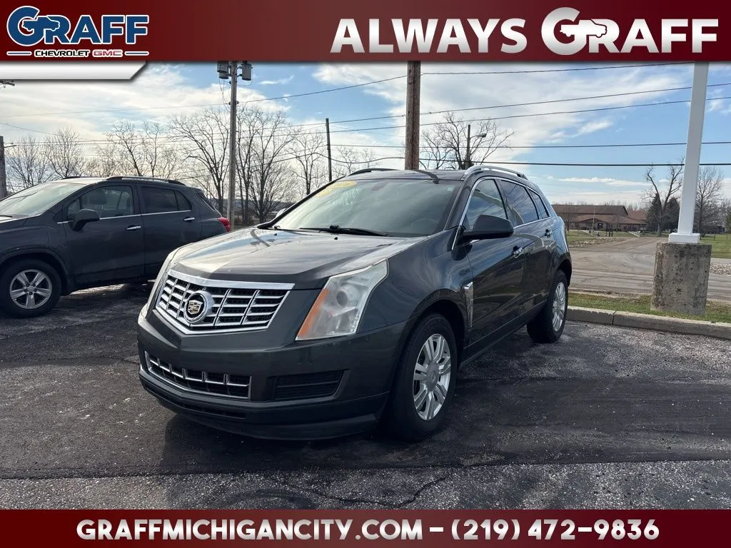 Gray 2016 Cadillac SRX Luxury for sale in Michigan City, IN