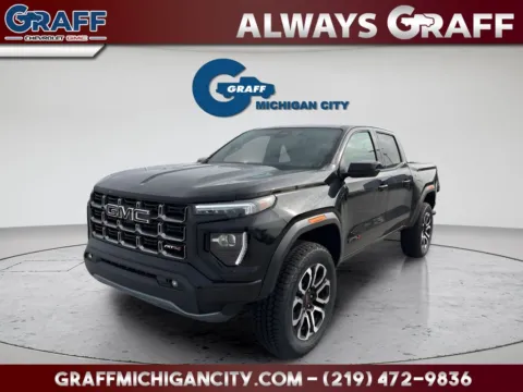 Black 2026 GMC Canyon AT4 for sale in Michigan City, IN