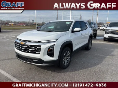 White 2026 Chevrolet Equinox LT for sale in Michigan City, IN