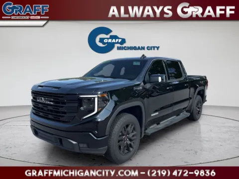 Black 2026 GMC Sierra 1500 Elevation for sale in Michigan City, IN