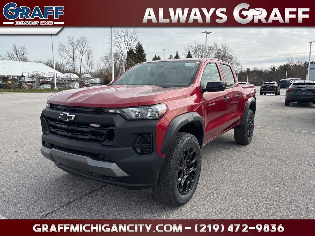 Red 2026 Chevrolet Colorado Trail Boss for sale in Michigan City, IN