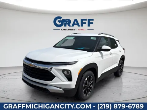 White 2026 Chevrolet TrailBlazer LT for sale in Michigan City, IN