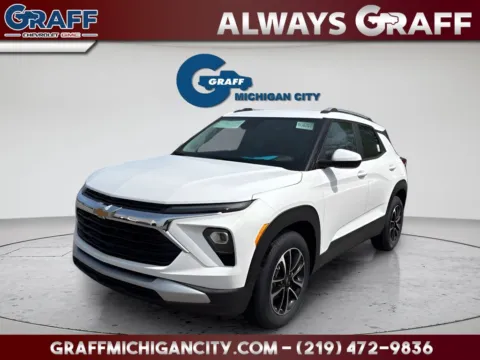 White 2026 Chevrolet TrailBlazer LT for sale in Michigan City, IN