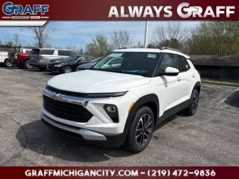 White 2026 Chevrolet TrailBlazer LT for sale in Michigan City, IN