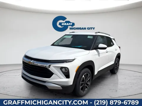 White 2026 Chevrolet TrailBlazer LT for sale in Michigan City, IN