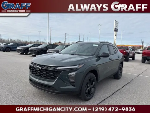 Gray 2026 Chevrolet Trax LT for sale in Michigan City, IN
