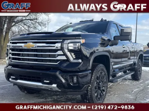 Black 2026 Chevrolet Silverado 2500HD High Country for sale in Michigan City, IN