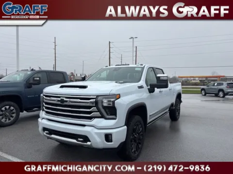 White 2026 Chevrolet Silverado 2500HD High Country for sale in Michigan City, IN