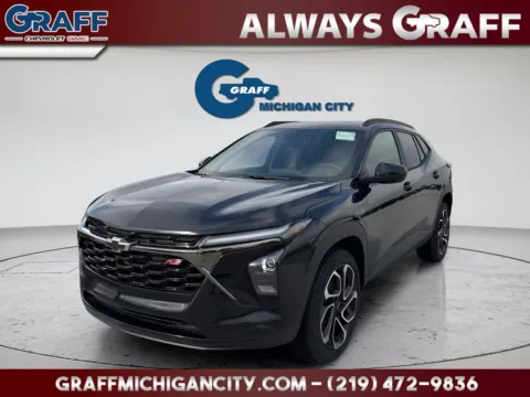 Black 2026 Chevrolet Trax 2RS for sale in Michigan City, IN