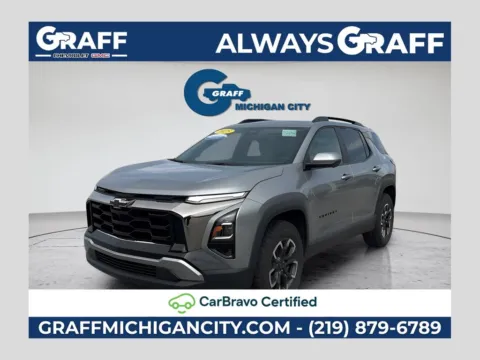 Gray 2025 Chevrolet Equinox ACTIV for sale in Michigan City, IN
