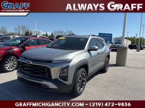 Gray 2025 Chevrolet Equinox ACTIV for sale in Michigan City, IN