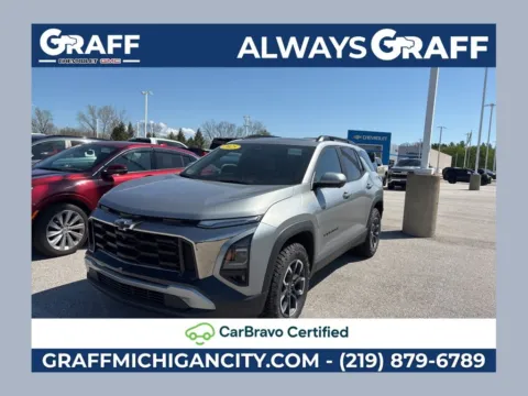 Gray 2025 Chevrolet Equinox ACTIV for sale in Michigan City, IN