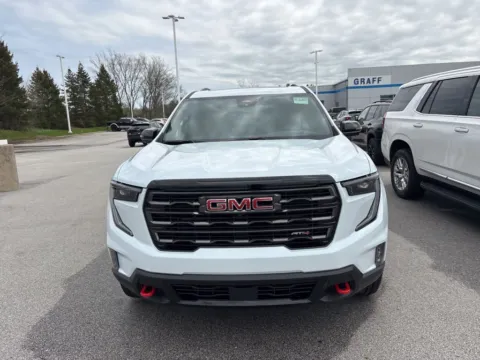 Photos of 2026 GMC Acadia AT4 for sale in Michigan City, IN at Graff Chevrolet GMC of Michigan City