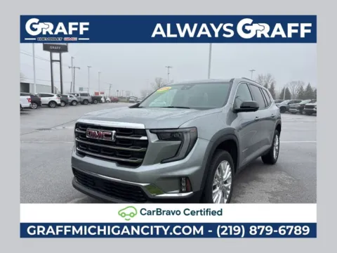 Gray 2024 GMC Acadia Elevation for sale in Michigan City, IN