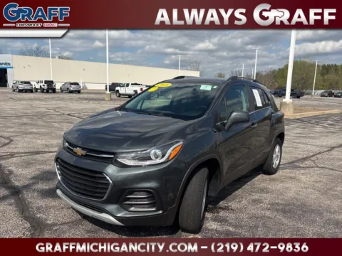 Gray 2018 Chevrolet Trax LT for sale in Michigan City, IN