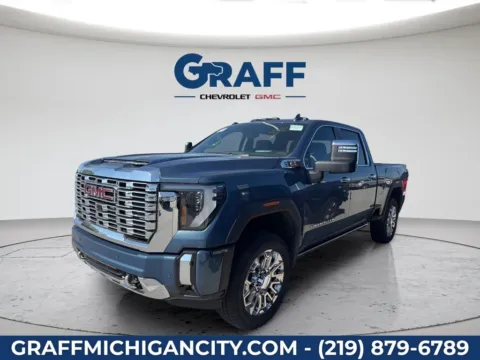 Blue 2026 GMC Sierra 2500 HD Denali for sale in Michigan City, IN
