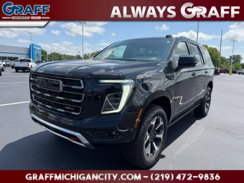 Black 2026 GMC Yukon AT4 for sale in Michigan City, IN