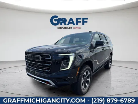 Black 2026 GMC Yukon AT4 for sale in Michigan City, IN