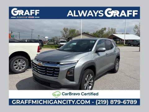 Gray 2026 Chevrolet Equinox LT for sale in Michigan City, IN