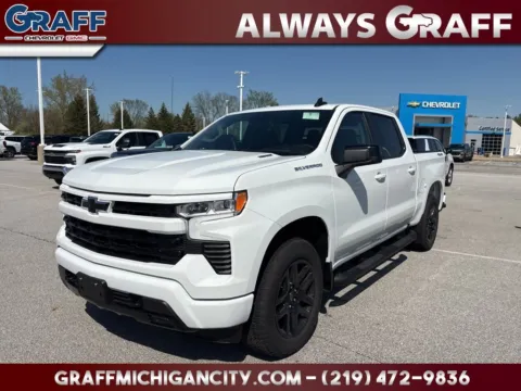 White 2026 Chevrolet Silverado 1500 RST for sale in Michigan City, IN