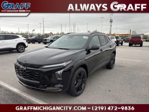 Black 2026 Chevrolet Trax ACTIV for sale in Michigan City, IN