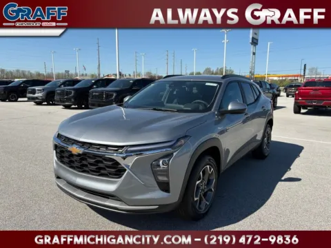 Gray 2026 Chevrolet Trax LT for sale in Michigan City, IN