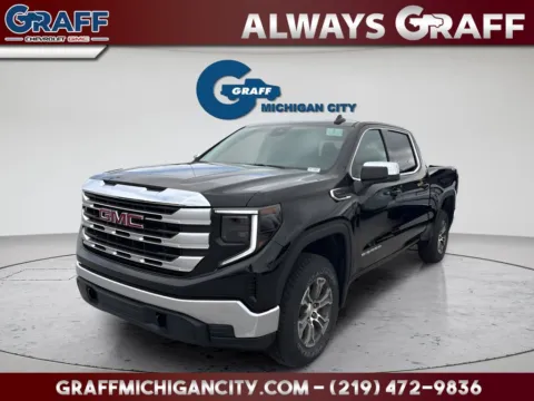 Black 2026 GMC Sierra 1500 SLE for sale in Michigan City, IN