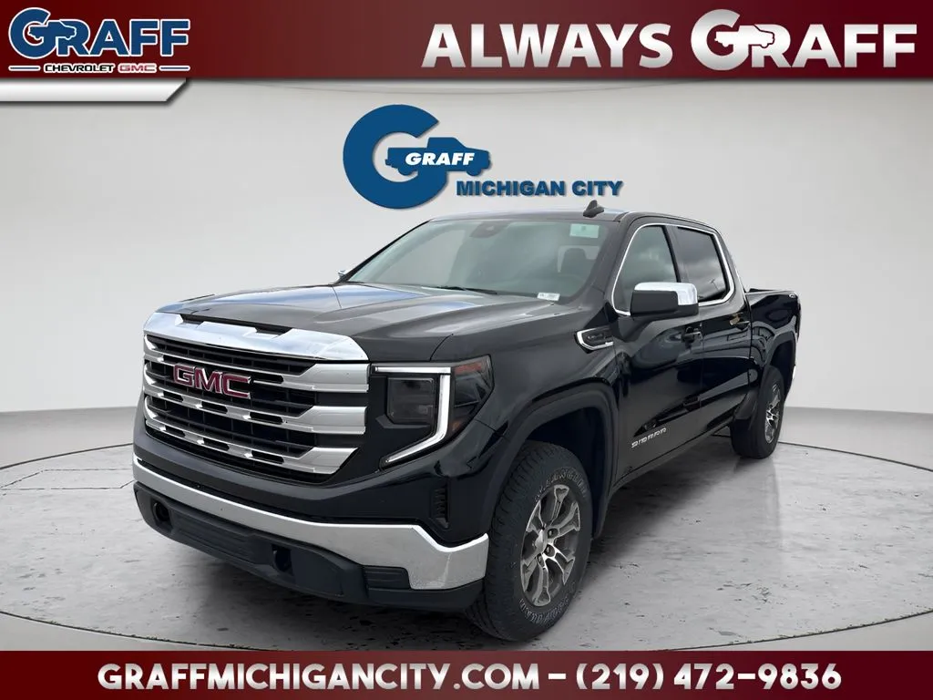 Black 2026 GMC Sierra 1500 SLE for sale in Michigan City, IN