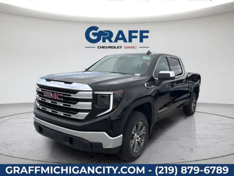Black 2026 GMC Sierra 1500 SLE for sale in Michigan City, IN