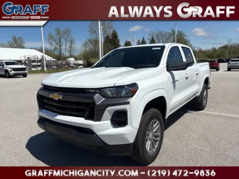 White 2026 Chevrolet Colorado LT for sale in Michigan City, IN