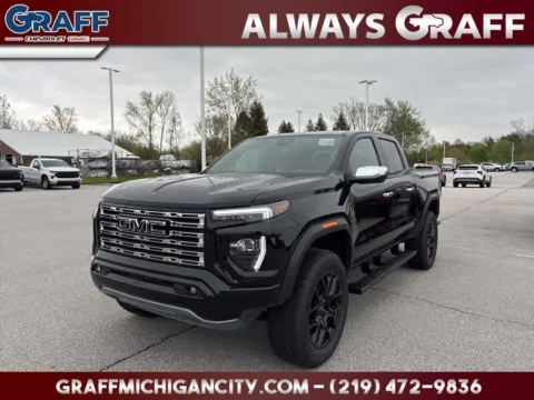 Black 2026 GMC Canyon Denali for sale in Michigan City, IN