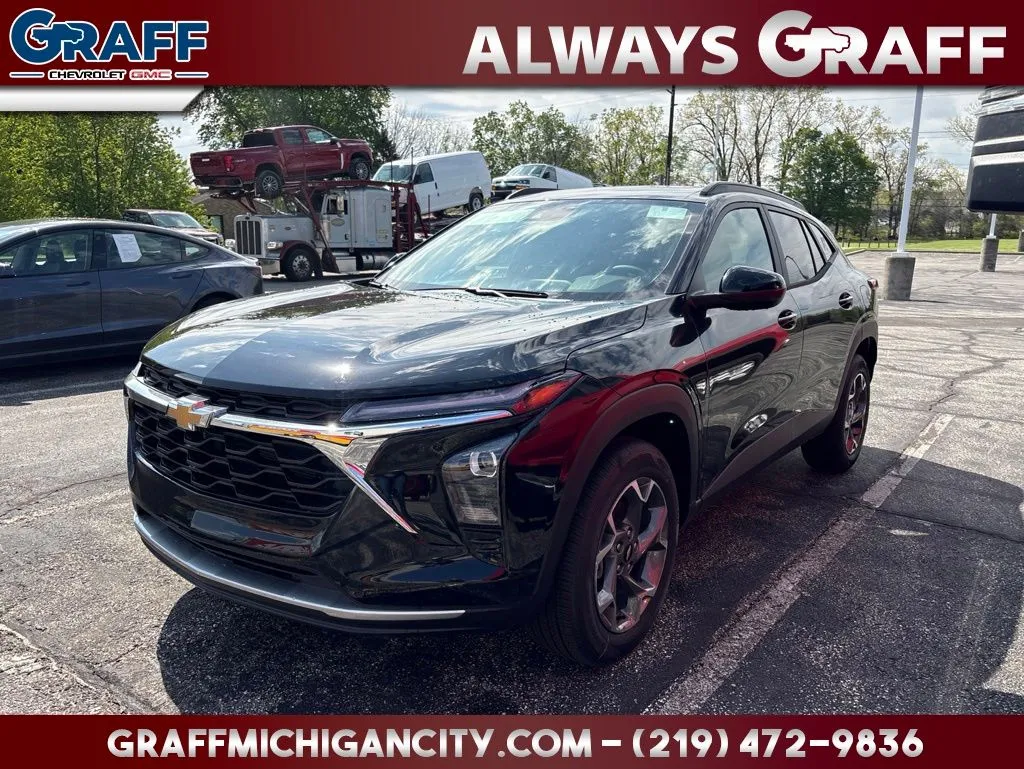 Gray 2026 Chevrolet Trax 2RS for sale in Michigan City, IN
