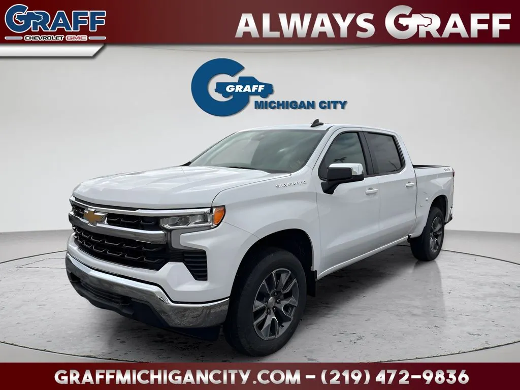 Black 2026 Chevrolet Silverado 1500 RST for sale in Michigan City, IN