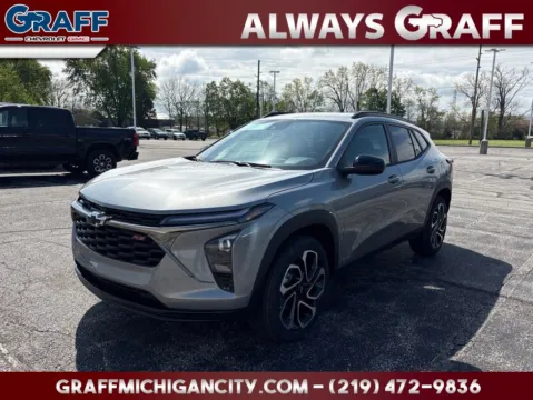 Black 2026 Chevrolet Trax LT for sale in Michigan City, IN