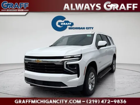 White 2026 Chevrolet Tahoe LS for sale in Michigan City, IN