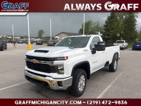 White 2026 Chevrolet Silverado 3500HD LT for sale in Michigan City, IN