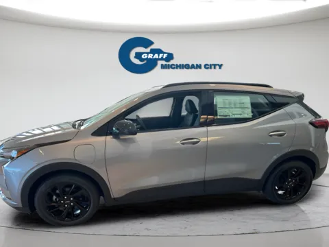 Photos of 2027 Chevrolet Bolt EV RS for sale in Michigan City, IN at Graff Chevrolet GMC of Michigan City