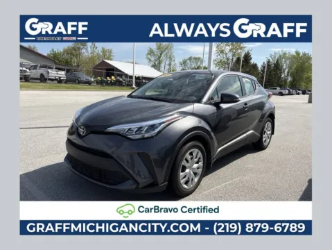 Gray 2021 Toyota C-HR LE for sale in Michigan City, IN