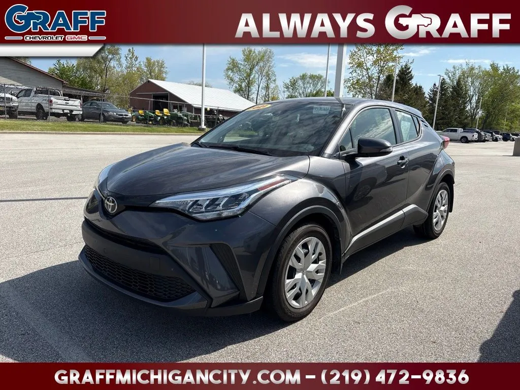 Gray 2021 Toyota C-HR LE for sale in Michigan City, IN