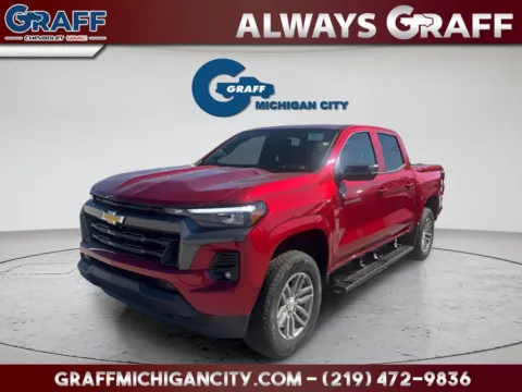 Red 2026 Chevrolet Colorado LT for sale in Michigan City, IN