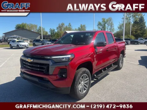 Red 2026 Chevrolet Colorado LT for sale in Michigan City, IN