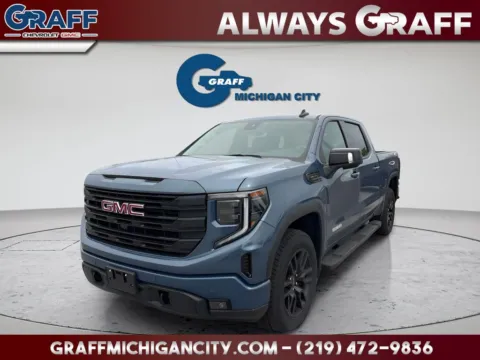 Blue 2026 GMC Sierra 1500 Elevation for sale in Michigan City, IN