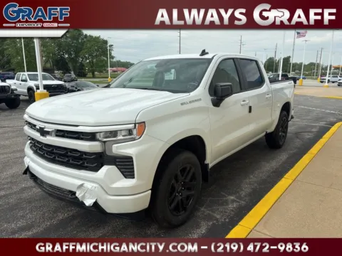 White 2026 Chevrolet Silverado 1500 RST for sale in Michigan City, IN